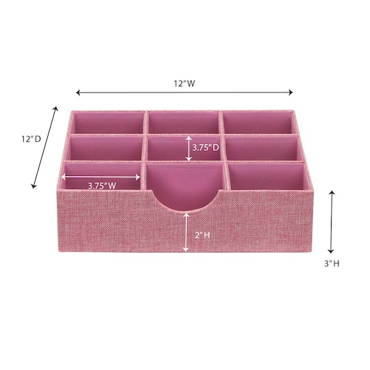 Household Essentials 9-Compartment Drawer Organizers